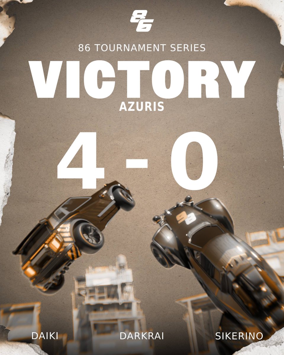 . <a href="/Azuris_rl/">Azuris</a> ARE YOUR QUALIFIER 2 CHAMPIONS 

Thank you to all teams who competed in the tournament, next qualifier announced soon 👀

#Powerof86