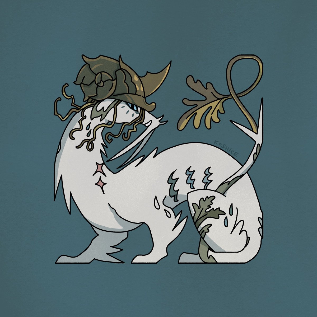 koshice_'s tweet image. attack! 
for Mossy_Fuzzy