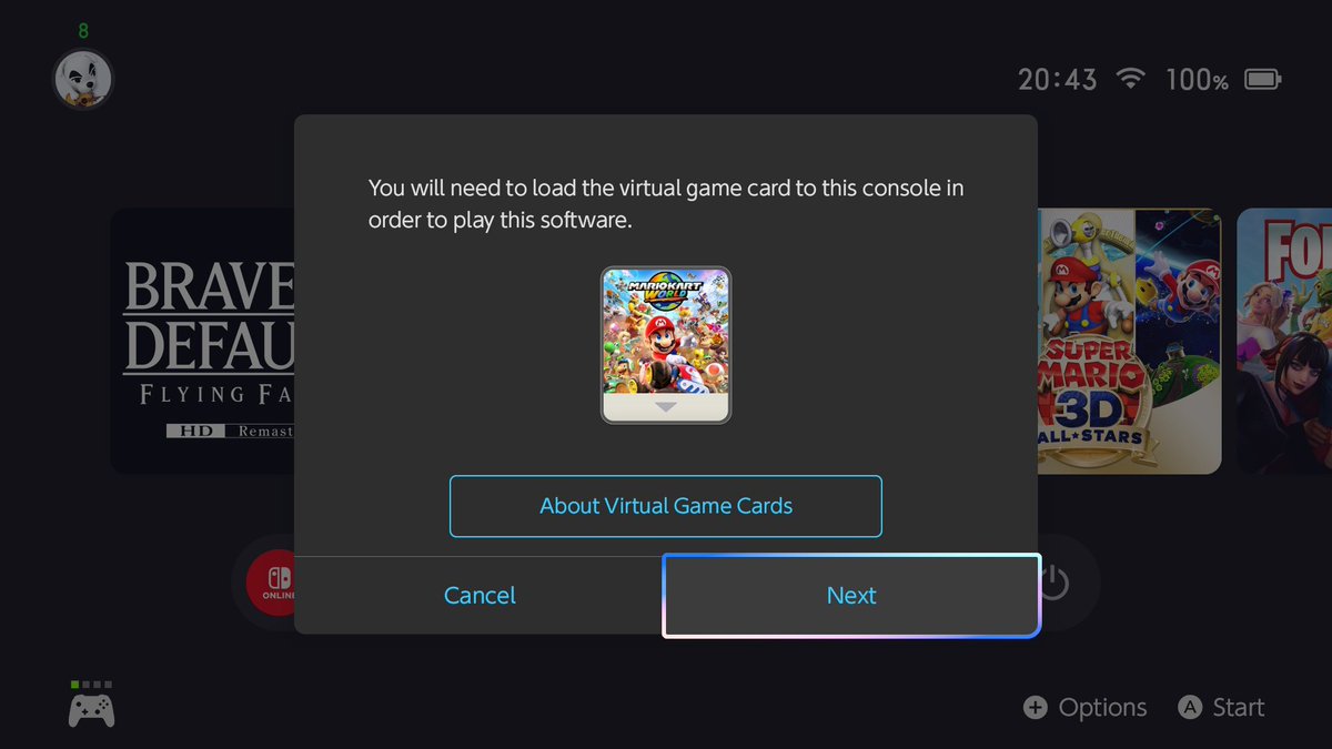 AngryExpo's tweet image. For some reason my copy of MK World loaded to my Switch 1 and my Switch 1 and 2 refuse to pair so I can&apos;t move the copy back to Switch 2 so now my copy of Mario Kart is unplayable...