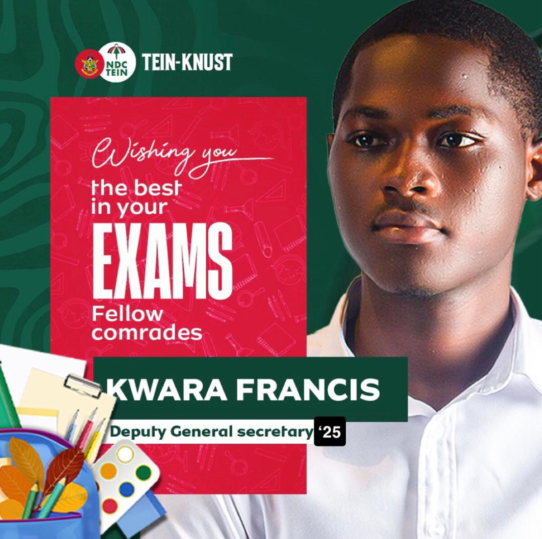 _FKwara's tweet photo. Itβs that time of year and the time to pay off your hard work and sleepless nights.
You have put in the effortπ§ .
I know you'll do great! GOOD LUCK in your exams as we step in the right direction.
#AStepInTheRightDirection https://t.co/tduVH0FoE1
