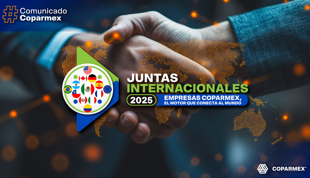 🔵 Concluimos con éxito las #JuntasInternacionales COPARMEX 2025, un espacio estratégico donde consolidamos la voz del empresariado mexicano en el escenario global. 🌎

🙋‍♀️🙋‍♂️Durante tres días, líderes nacionales e internacionales trazaron rutas de integración, sostenibilidad e