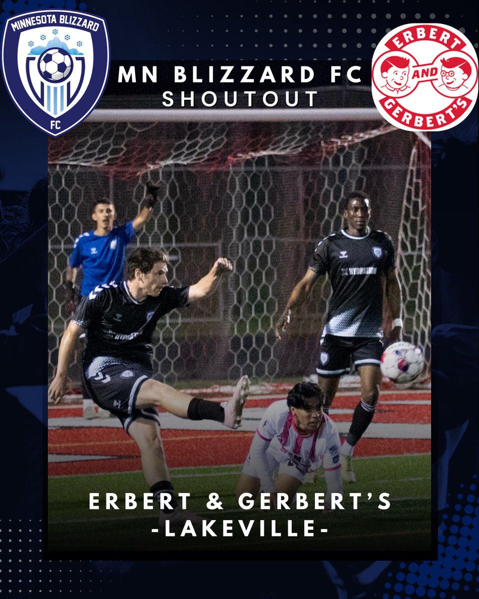 MN_Blizzard_FC's tweet image. ❄️ Big thanks to Erbert &amp;amp; Gerbert’s – Lakeville for fueling the Blizzards and our fans all season long! 💪🥪

Check out their Kenwood location for awesome service &amp;amp; even better food!
#MNBlizzardFC #ErbertAndGerberts #NPSL #Soccer