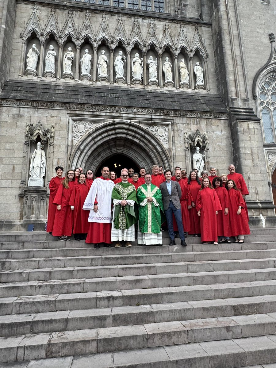 ArmaghParish's tweet image. Sincere appreciation to Msgr McNamee and the choir of The Cathedral of Christ the King, Atlanta, #GeorgiaUSA for joining us and leading the beautiful singing at 11am Mass today, May God reward you and bless your travels #SingANewSong