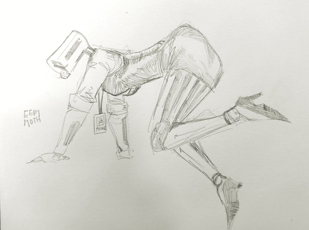 citricm0th's tweet image. office girl 
#mirage #ultrakill