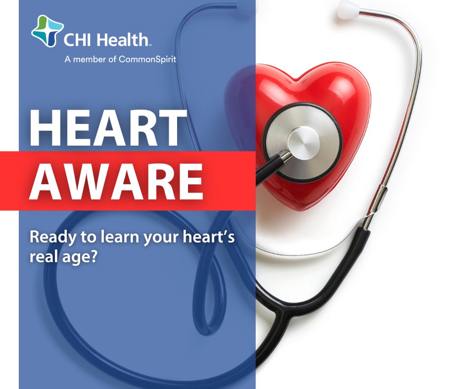 Want to live a longer, healthier life? ❤️ 

Learning your heart's "real age" is the first step! Our health risk assessment can reveal your risk for heart disease and empower you to make positive changes. Take control of your heart health! ow.ly/hWMV50VJ3KW

#CHIHealth