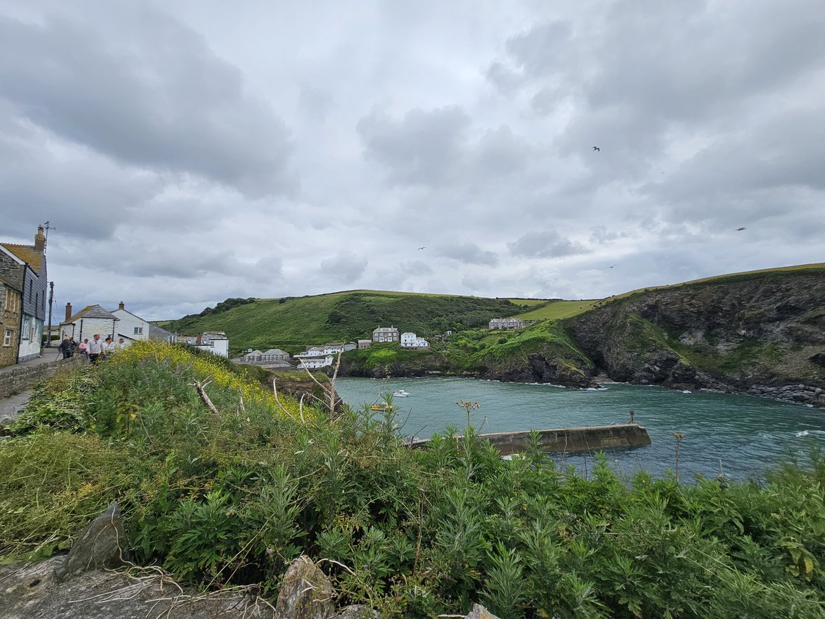 Called at Port Issac on way back from Padstow. Another stunning place. No sign of the Doc either.