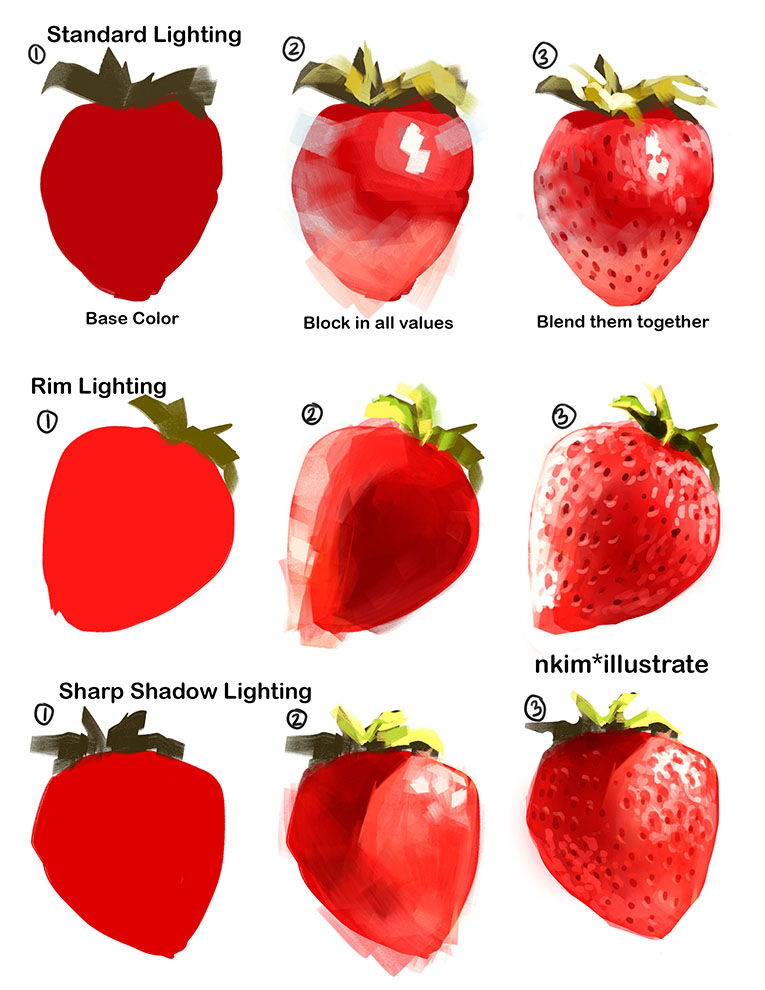 More Lighting Studies! 🍓