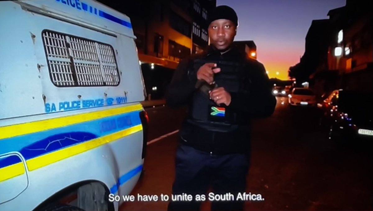 “These boys sell drugs and run brothels, they use our sisters to sell them. I’ve realized is that places like Durban, the places with ports, that’s where our biggest drug problems are. We should unite as South Africans. I’m calling all the cops to help us.” – Xolani #Sizokthola