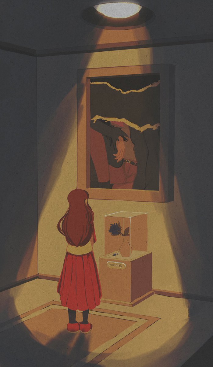 "'Anomaly' (----): Though remarkably beautiful, blue roses do not actually exist in nature." #ibgame