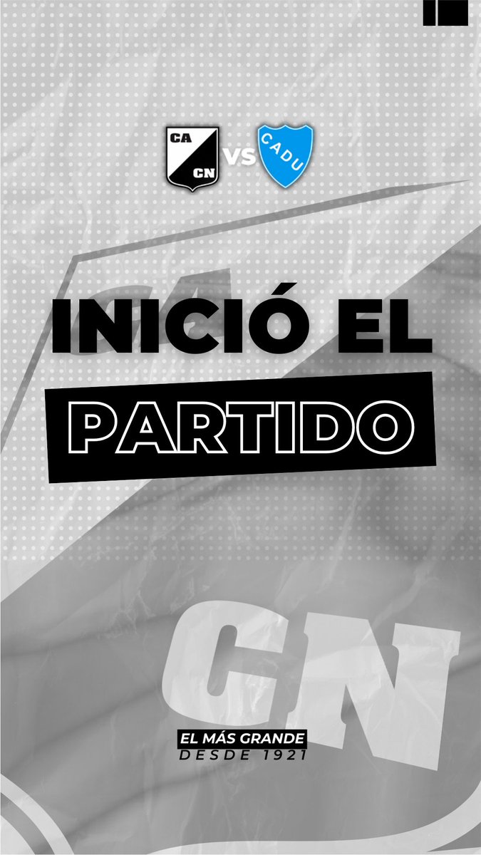 #PrimeraNacional | 🏆 Fecha 21

#CentralNorte - #DefensoresUnidos 

⏰ Inició el partido en el Estadio Martearena 

#SomosNacional 🐦‍⬛ 
#VamosCentral⚫️⚪️⚫️