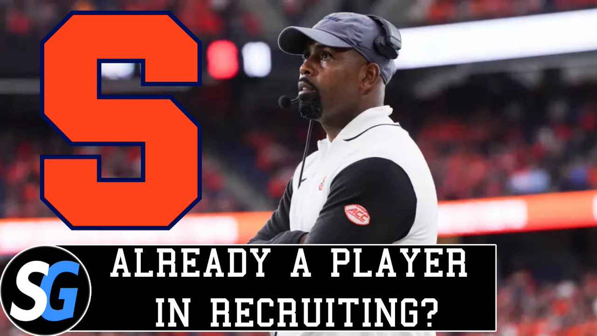Saturday_Glory's tweet image. Syracuse won 10 games in year one under Fran Brown. Now, they've landed their biggest recruit in 25 years. Are they about to be a power player in the ACC? @GarrettSearight tries to come to a conclusion in today's episode of The Daily Huddle.
>>Watch here: youtu.be/e4nwKgvfmlg