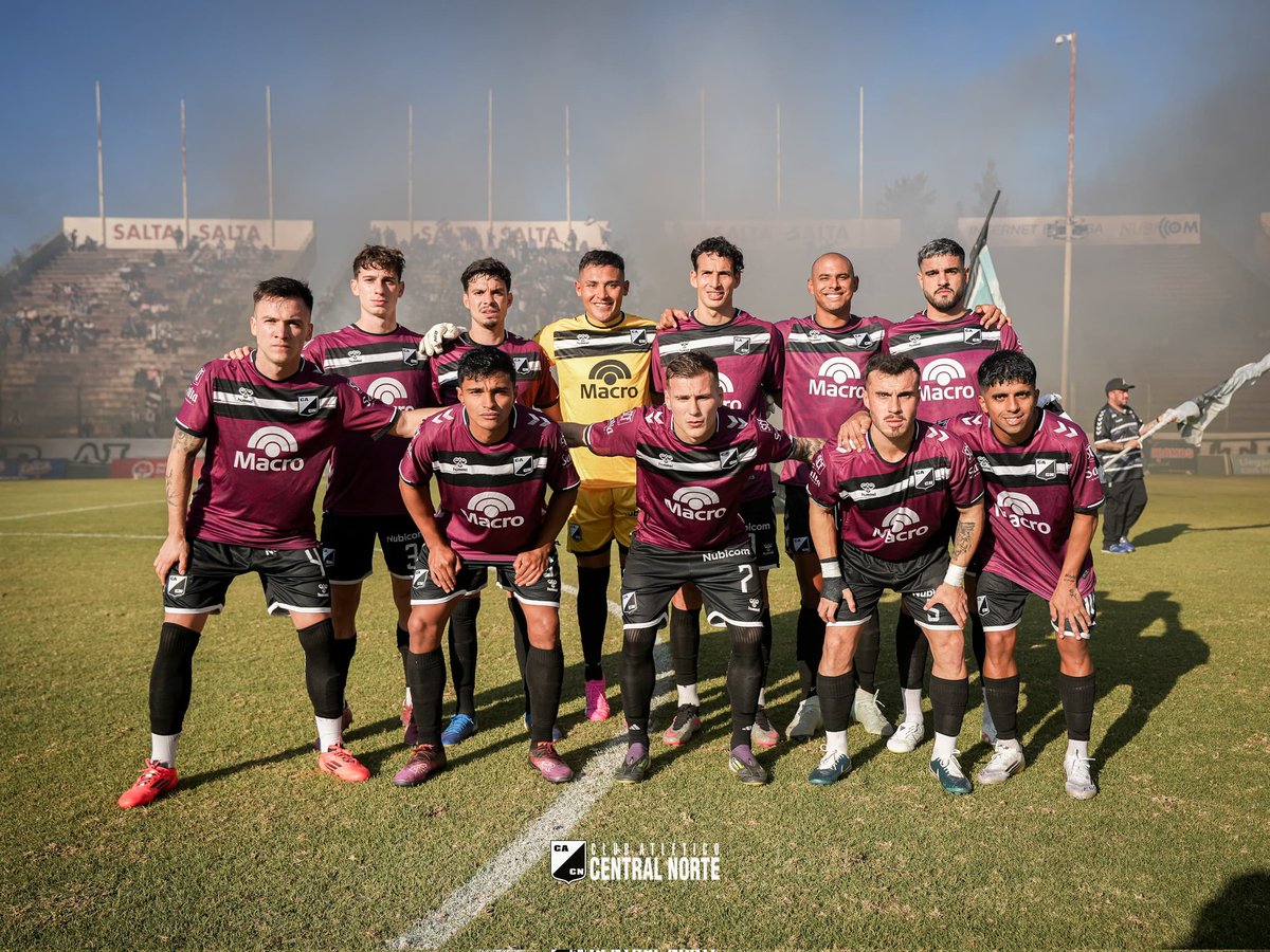#PrimeraNacional |🏆 Fecha 21
Este es el 11 titular de #CentralNorte para enfrentar a #DefensoresUnidos en el Estadio Martearena