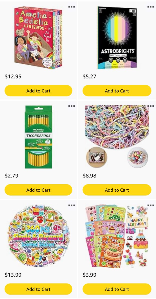 Sunday List Drop ⬇️

My other post had an old link by mistake 😅 

Please drop your lists and I’ll RP 

2nd Grade
Title 1
NJ ✨ 

amazon.com/hz/wishlist/ls…