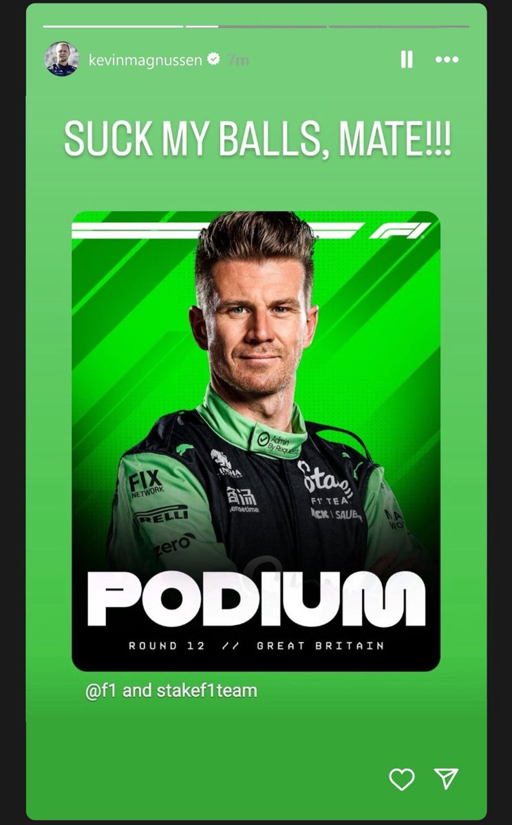 Waltermx's tweet image. Que feliz me hizo el podio de Nico!y el post de Magnussen!