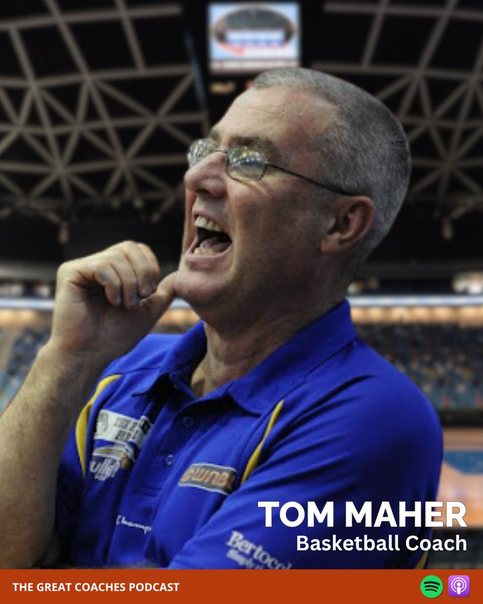 CoachesGreat's tweet image. Have you listened to our latest interview with Great Coach Tom Maher yet? 🏀
Catch the full episode now, wherever you get your podcasts!
🎧 Apple bit.ly/3IbbEXK
🔉 Spotify bit.ly/4ez9Ofm
#Podcast #Coaching #Leadership #GreatCoaches #LeadershipLessons…