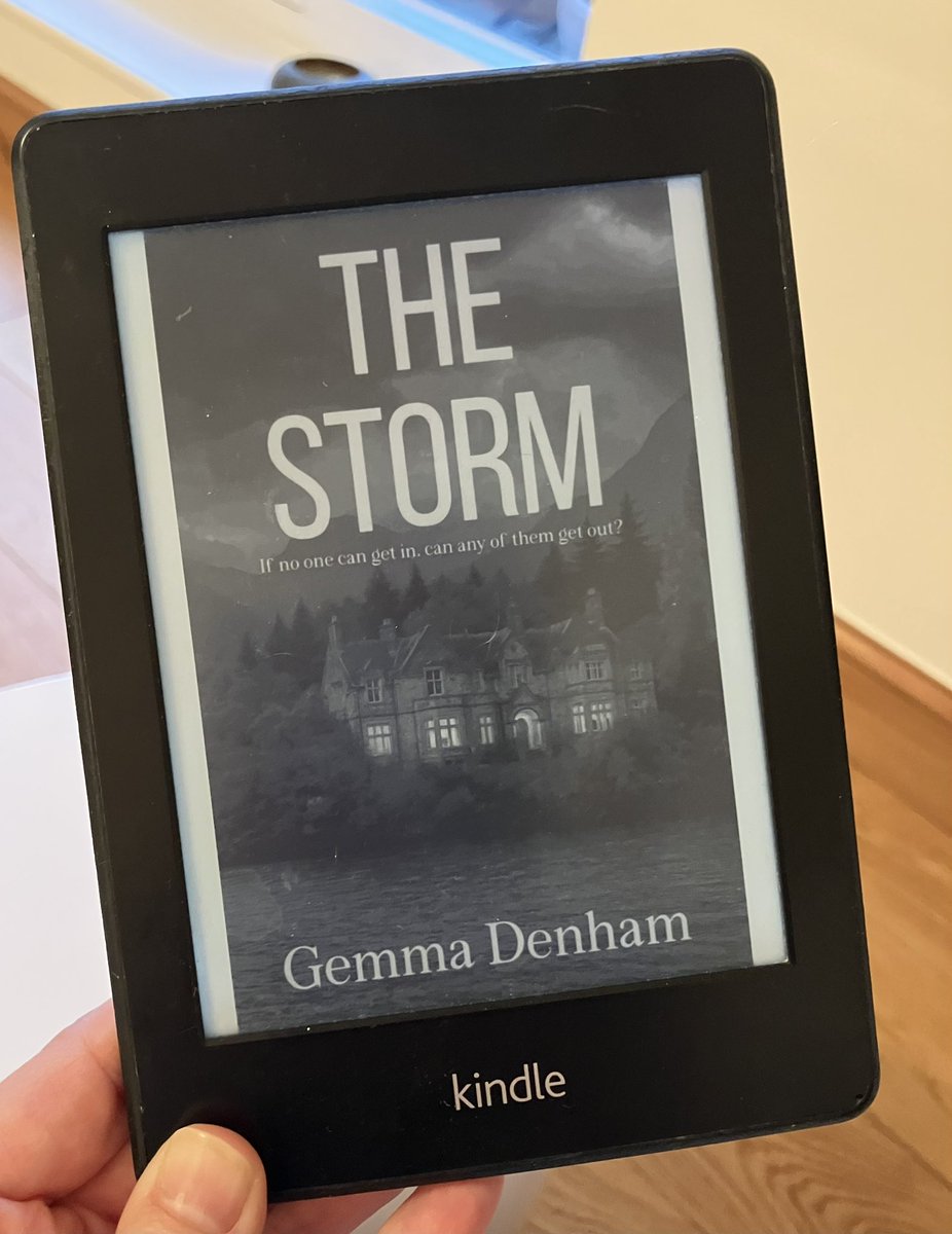 jkdwriter's tweet image. Just finished The Storm by @gemmaEdenham - about a group of people trapped in a hotel with an unknown killer. Such a nail-biting read - possibly in part because I read it in my hotel room 😱