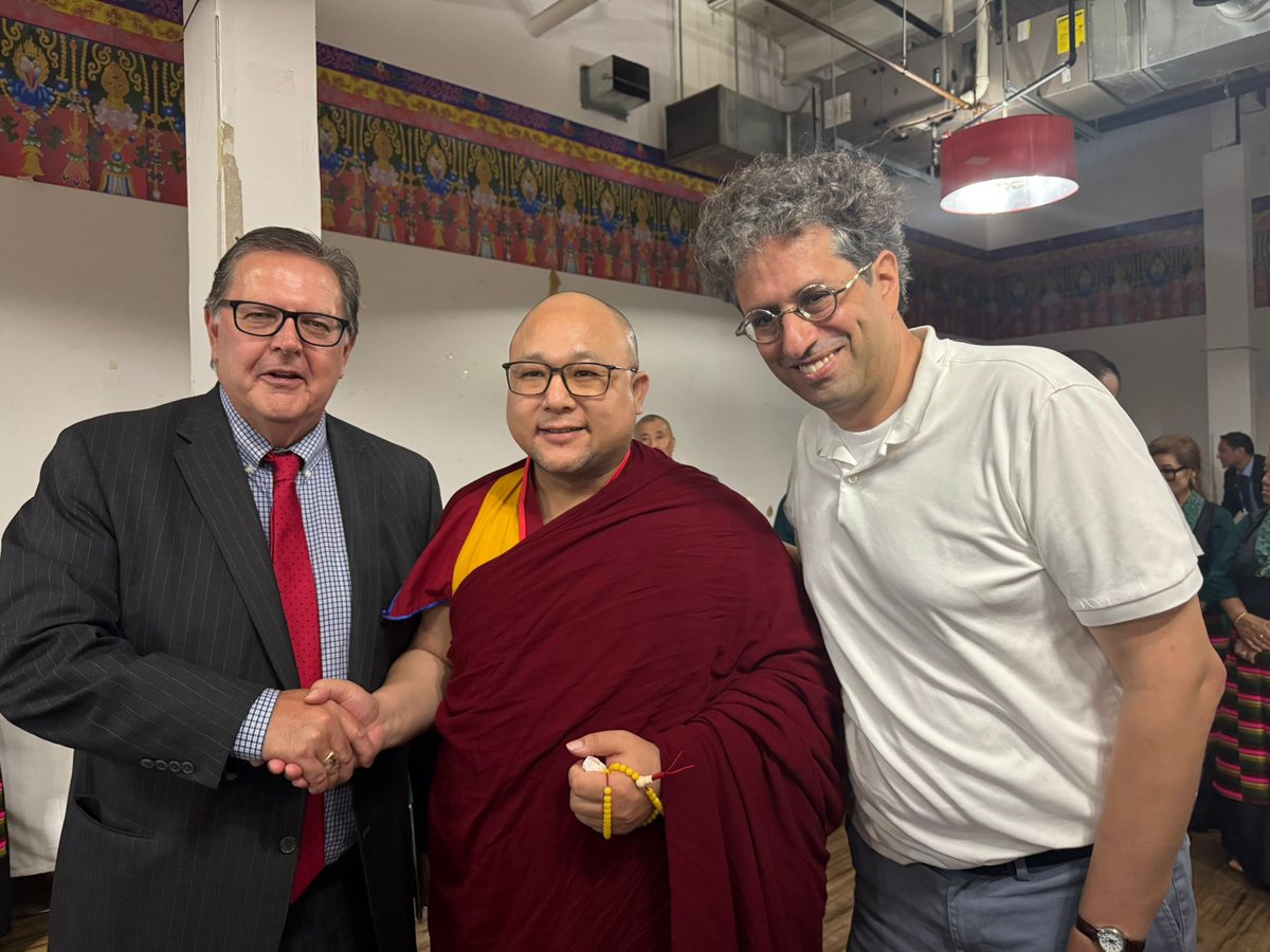 j_maloney's tweet image. Honoured to speak at the @tccc.gc celebration of His Holiness the Dalai Lama’s 90th birthday.
A joy to mark his legacy of compassion + resilience with so many, including @Drlobsangsangay, @kbardeesy, and @LFairclo.
A true inspiration to us all.
