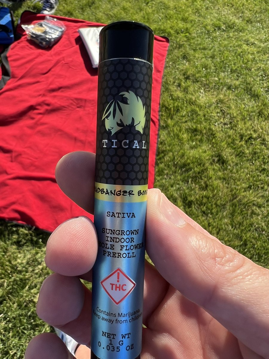 CamInksaton's tweet image. Being a Wu fan and knowing the answer to “what’s that shit that they be smoking?”got me this in line at the Wu Tang Clan and Run the Jewels concert! #WuTang #rtj #wutangisforthechildren #methodman #tical
