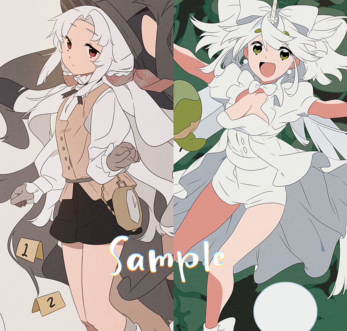 DaffoGarlic's tweet image. 画稿