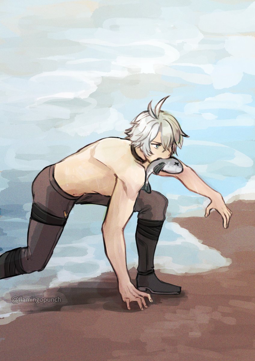 Phainon catching fish for you while you're visiting Aedes Elysiae
#HonkaiStarRail #Phainon