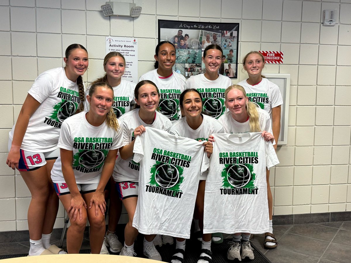 16U Champions at the River Cities Hoops! Great job battling and continuing to play as we instead of me! Lost two very important girls to ACL injuries this month &amp; finished today with one less than we started with after getting 4 stitches! Thank you Eleanor for jumping in to help!