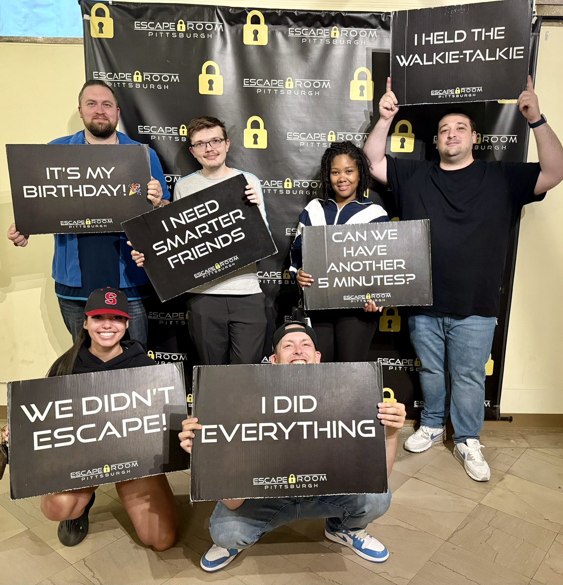 Michael Vesio (@mike_vesio_att) on Twitter photo Being #1 in the nation in June didnโt help us escape that room any faster ๐ but it was the perfect way to celebrate w the WAVE SQUAD. Weโre locked in & ready to run it back in July ๐ฅ๐๐ <a href="/_MightyMAS/">Mid-Atlantic States Team</a> <a href="/TheHomeTeamMAS/">The Home Team</a> <a href="/mtaylor_1of1/">mtaylor</a> <a href="/NickMck412/">Nick Mckinney</a> <a href="/Matt__Rash/">Matt Rash</a> <a href="/LifeAtATT/">Life at AT&T</a> <a href="/EscapeRoomPGH/">Escape Room PGH</a> Being #1 in the nation in June didnโt help us escape that room any faster ๐ but it was the perfect way to celebrate w the WAVE SQUAD. Weโre locked in & ready to run it back in July ๐ฅ๐๐ <a href="/_MightyMAS/">Mid-Atlantic States Team</a> <a href="/TheHomeTeamMAS/">The Home Team</a> <a href="/mtaylor_1of1/">mtaylor</a> <a href="/NickMck412/">Nick Mckinney</a> <a href="/Matt__Rash/">Matt Rash</a> <a href="/LifeAtATT/">Life at AT&T</a> <a href="/EscapeRoomPGH/">Escape Room PGH</a>