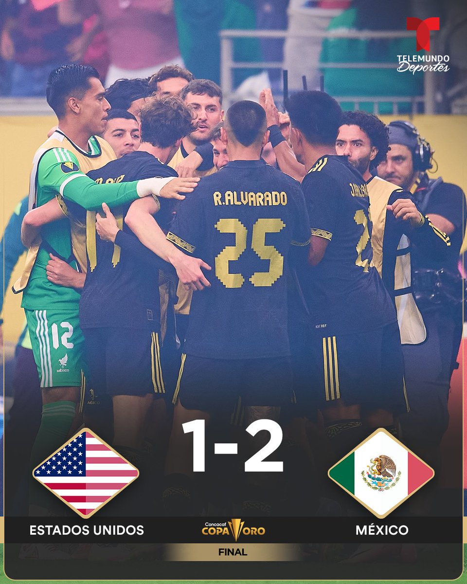 ¡MÉXICO CAMPEÓN DE LA COPA ORO!🏆

⚽🇲🇽 Con goles de Raúl Jiménez y Edson Álvarez, el Tri remontó y venció a Estados Unidos 🇺🇸

👉 ¿Vuelve la selección mexicana a ser el gigante de la Concacaf?