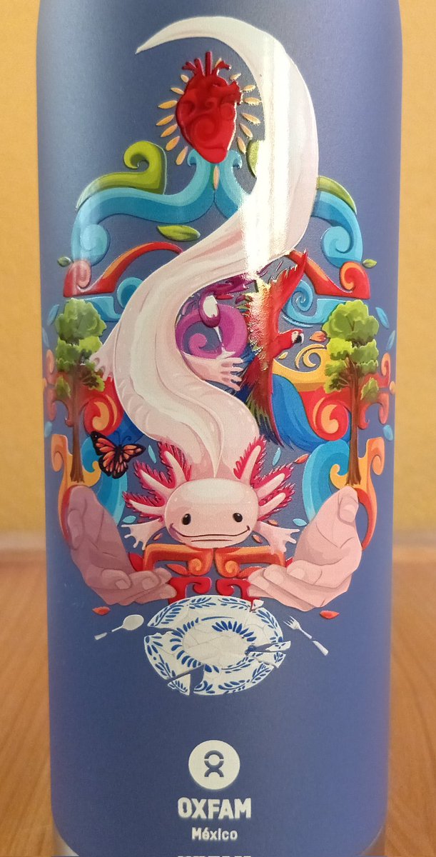 elrudo_viornery's tweet image. Me sumé a la campaña de @oxfammexico y adquirí el termo con el diseño hecho por @hidroc que es una belleza. Hay diversos productos en esta campaña. 

Voy a ver si  consigo la libreta tipo Moleskine.

#MurosSomos #Branding #PiensaMerca @roastbrief @elefantegrafico @MkteroNocturno.