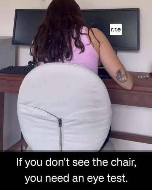 #HaveYouSeenTheSizeOfMy Chair