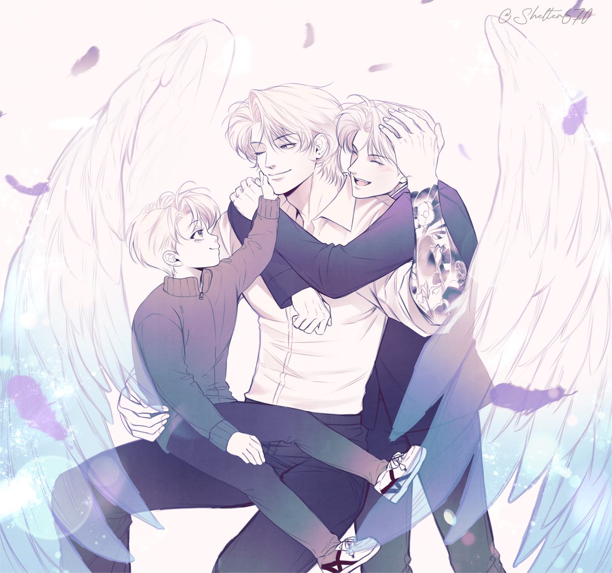 #까만_밤하늘_속의_별들_보다_빛나는_이민혁
#민혁이와_우리는_이어져있어_살아있는한
#민혁아_생일_축하해_많이_먹고_힘내자
#0707_HAPPY_MINHYUK_DAY
#걷지않는다리
His three stages of growth - “happy birthday!” 🫶🏻