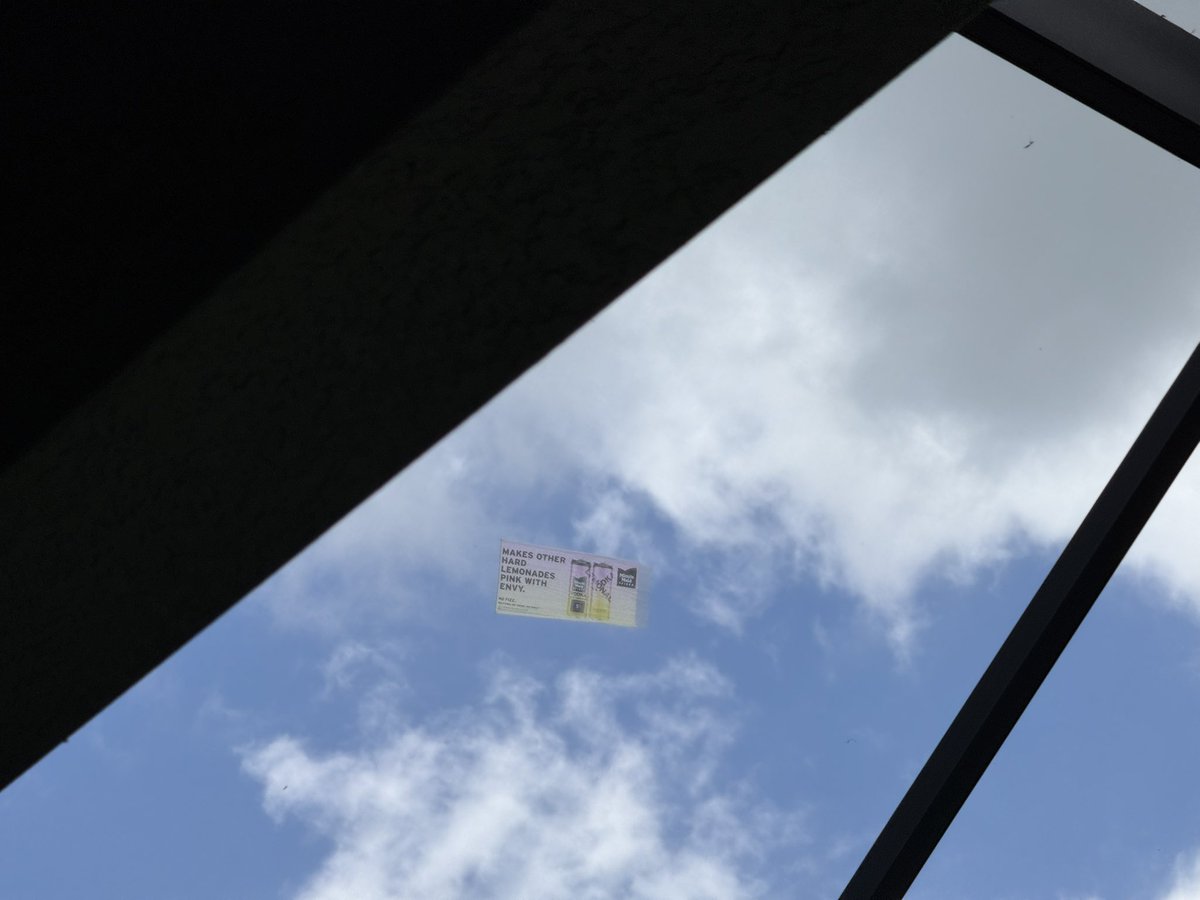 Saw this plane from my patio today. Now I gotta pay for *Sky Premium* just so I can look outside my window without seeing ads.