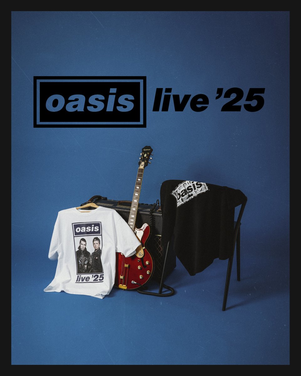 Oasis30th's tweet image. 🔥第一弾🔥
「Tシャツ Photo 【UKデザイン】」
「Tシャツ Logo 【UKデザイン】」
本日午前10時より
Oasis Live ‘25 JAPAN Official Online Storeにて販売開始!
ご購入はこちらから🛒🔥
🔗items-store.jp/oasis2025
#オアシス来日2025 #オアシス再結成 #oasislive25