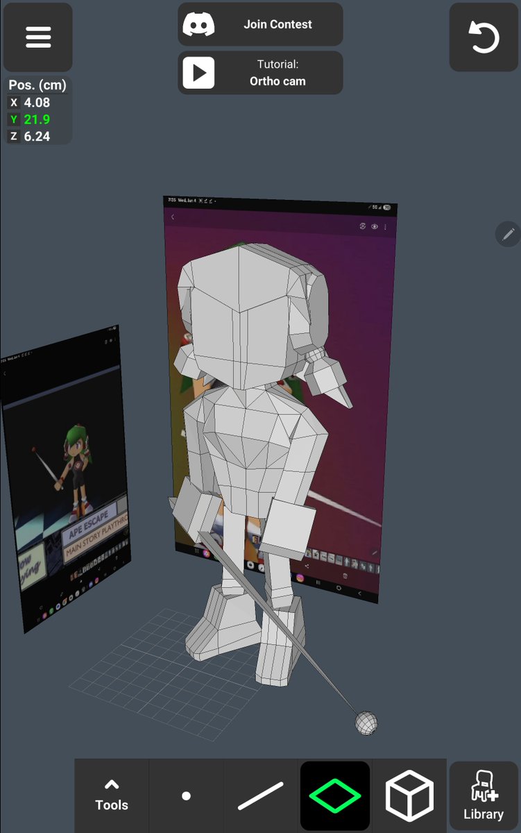 nahtymetal's tweet photo. Casi from #apeescape is complete, you can find the files on my patreon! https://t.co/XVByfJ6mSJ