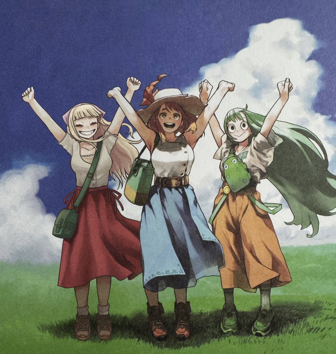 she was a little out of frame dw they retook the photo