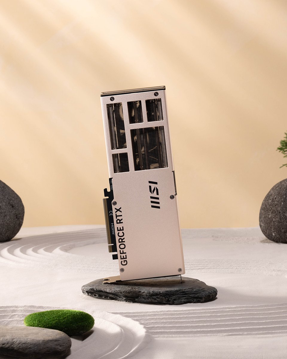 Built for gamers, tuned for creators.
INSPIRE delivers gaming thrills and AI precision in perfect harmony, all wrapped in a clean, minimalist design.
#RTX50 #msiINSPIRE #GraphicsCard