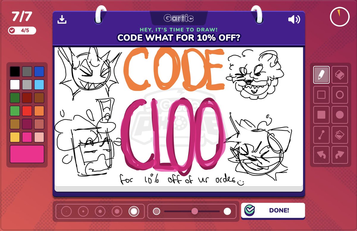 "Daily" Cl👀less Doodles tweet media