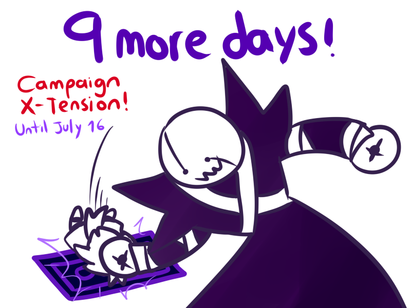jaelarteo's tweet photo. Great News!
The X-EVENT Plushie + SUBJECT VI & OWOSTER Pins campaigns are extended until July 16!
X-EVENT PLUSHIE:
https://t.co/SRNs3hfmeH
SUBJECT VI & OWOSTER PINS:
https://t.co/aOSgosQPAf
#makeship #xevent #xeventplushie #owoster #xtale #underverse https://t.co/nnLP6Rwq4l
