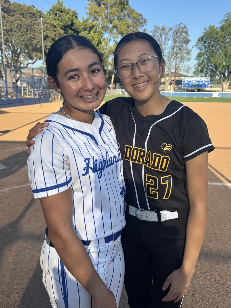 Eliana_Corona02's tweet photo. From high school rivals to travel ball teammates — La Habra’s MVP and El Dorado’s Freeway League Pitcher of the Year teamed up and went a perfect 13-0 and win it all at IDT in Colorado! Undefeated champs 🏆🔥 @ocvarsityguy @EmilyYoon2028 #IDTBoulderCO @briggze6 #pitchercatcherduo https://t.co/8xGnRmZW0a