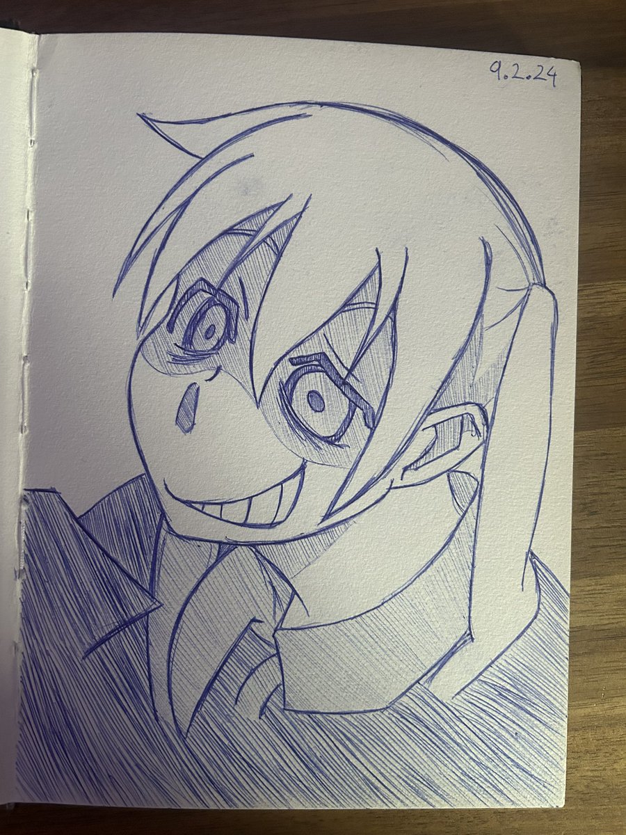 _ShusuiSushi_'s tweet image. The soul eater phase lol
#drawingart #Sketching #art #souleater #anime #animeart