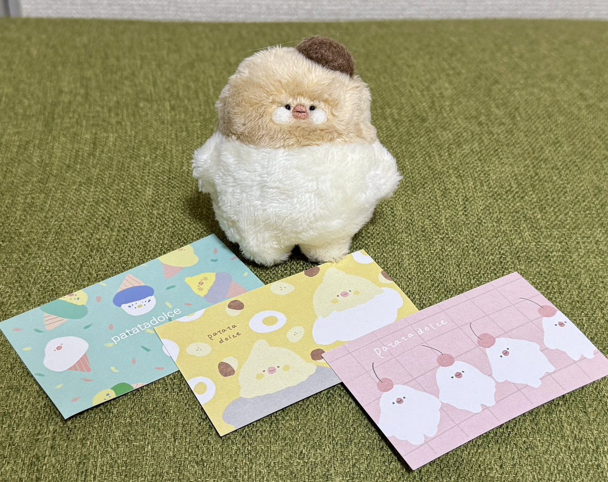 tora239g's tweet image. patatadolceさま (@patatadolce5)
のとりさんぬいぐるみ
SNSでお見かけしてあまりの可愛さに事前にチェックしてお迎え致しました。
とてもほっこりするお顔がとても素晴らしいです。ありがとうございました。
#デザフェス61戦利品
