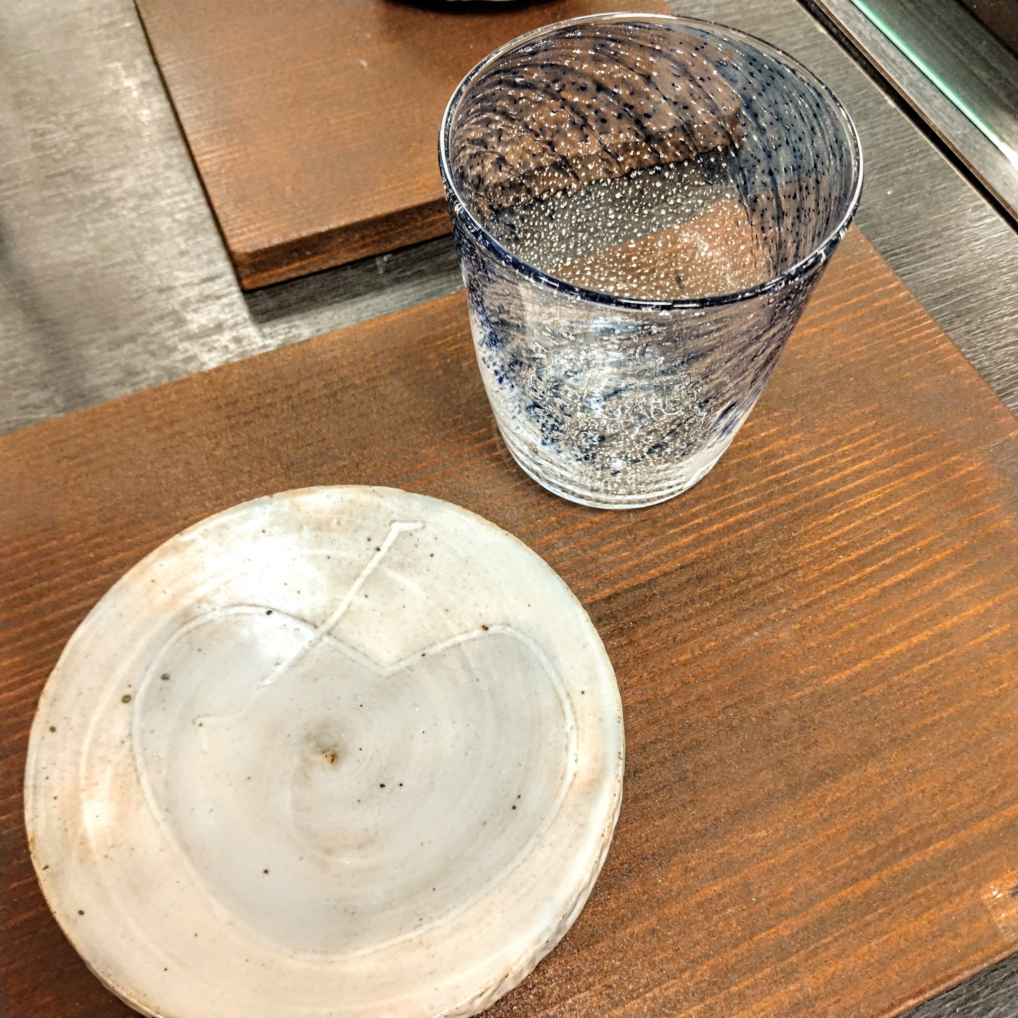 添田亜希子作　ガラスの器 添田亜希子作ガラスの器