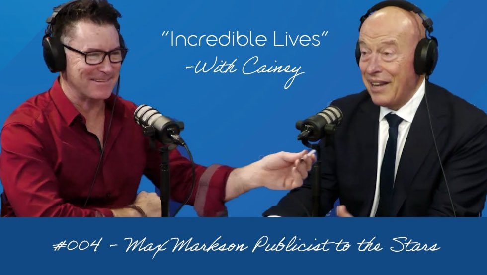 Incredible Lives With Cainey (@ilwithcainey) on Twitter photo New podcast out now! youtu.be/EnVBHhVnMbI?si…
This episode feels lke a real number, with songs included, as <a href="/maxmarkson/">Max Markson</a> joins us for a chat about his incredible life, which covers over five decades of working with the entertainment industry. New podcast out now! youtu.be/EnVBHhVnMbI?si…
This episode feels lke a real number, with songs included, as <a href="/maxmarkson/">Max Markson</a> joins us for a chat about his incredible life, which covers over five decades of working with the entertainment industry.
