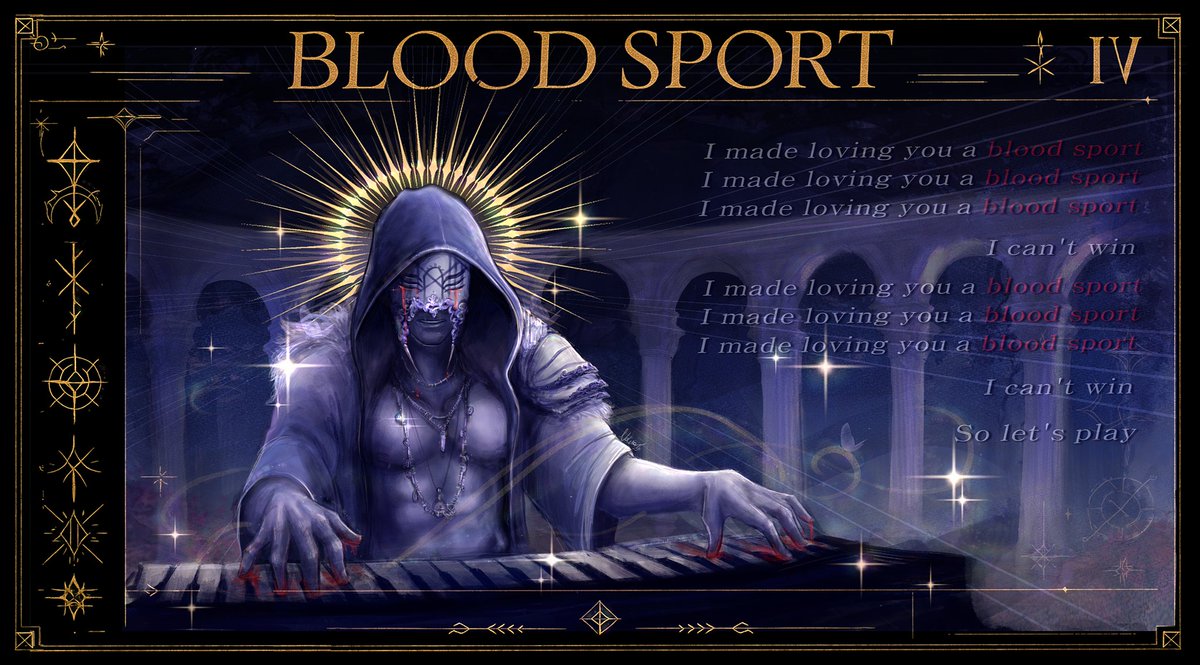 Nokadakota's tweet image. And somewhere,
Somewhere, the atoms stopped fusing, I'm still your favourite regret, You're still my weapon of choosing

God, how much I love this song 🖤
#sleeptoken #sleeptokenart #bloodsport #sleeptokenfanart