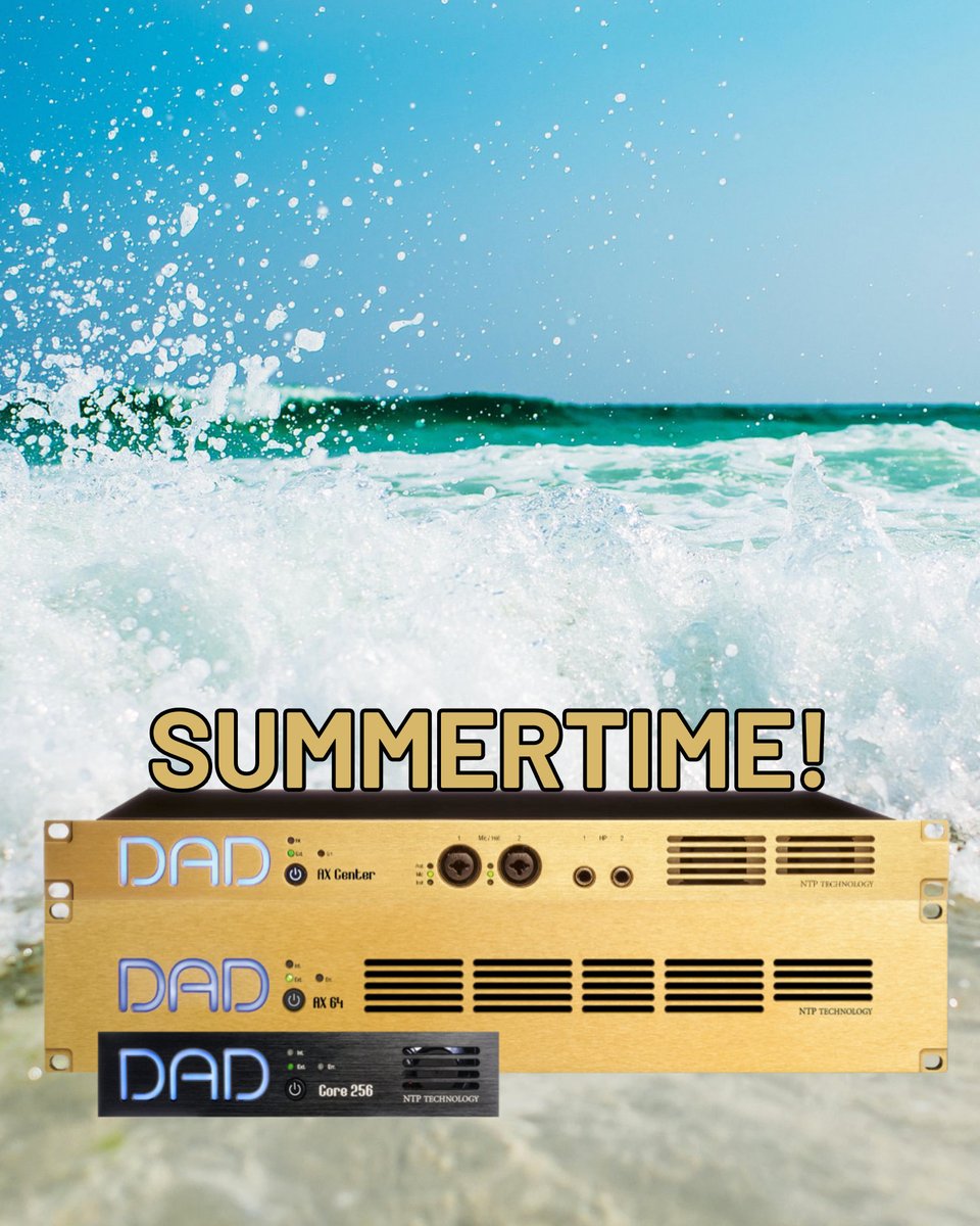 "...and the living is easy." 🎶

Well, it will be as long as you don't bring your Thunder | Core unit to the beach. We strongly recommend against exposing it to heat, water and sand. 

But we do wish you a great summer! 😃 ☀️

 #digitalaudiodenmark #proaudio #dadaudio