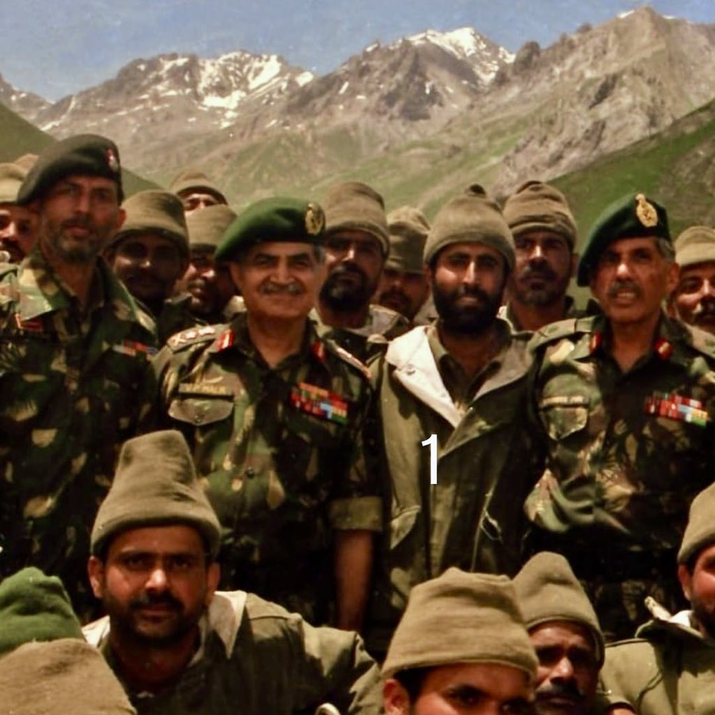 26 Years of #Kargil
13 JAK RIF, Bravest of Braves
Remembering “Sher Shaah” Capt Vikram Batra, PVC (P) who sacrificed his life today leading to the capture of Pt 4875 and etching his name and the name of 13 JAK RIF in the history of the Nation forever !
His success signal “Yeh Dil