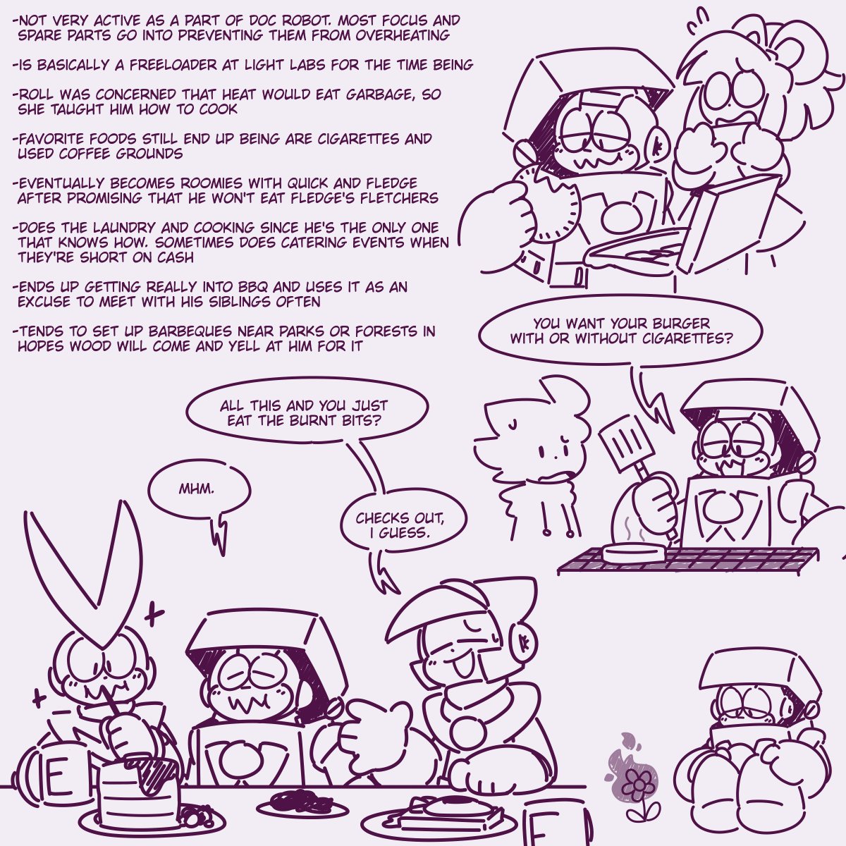 ThatNerdyRobo's tweet image. Heat's here. I had a lot of fun drawing out scenes for this one