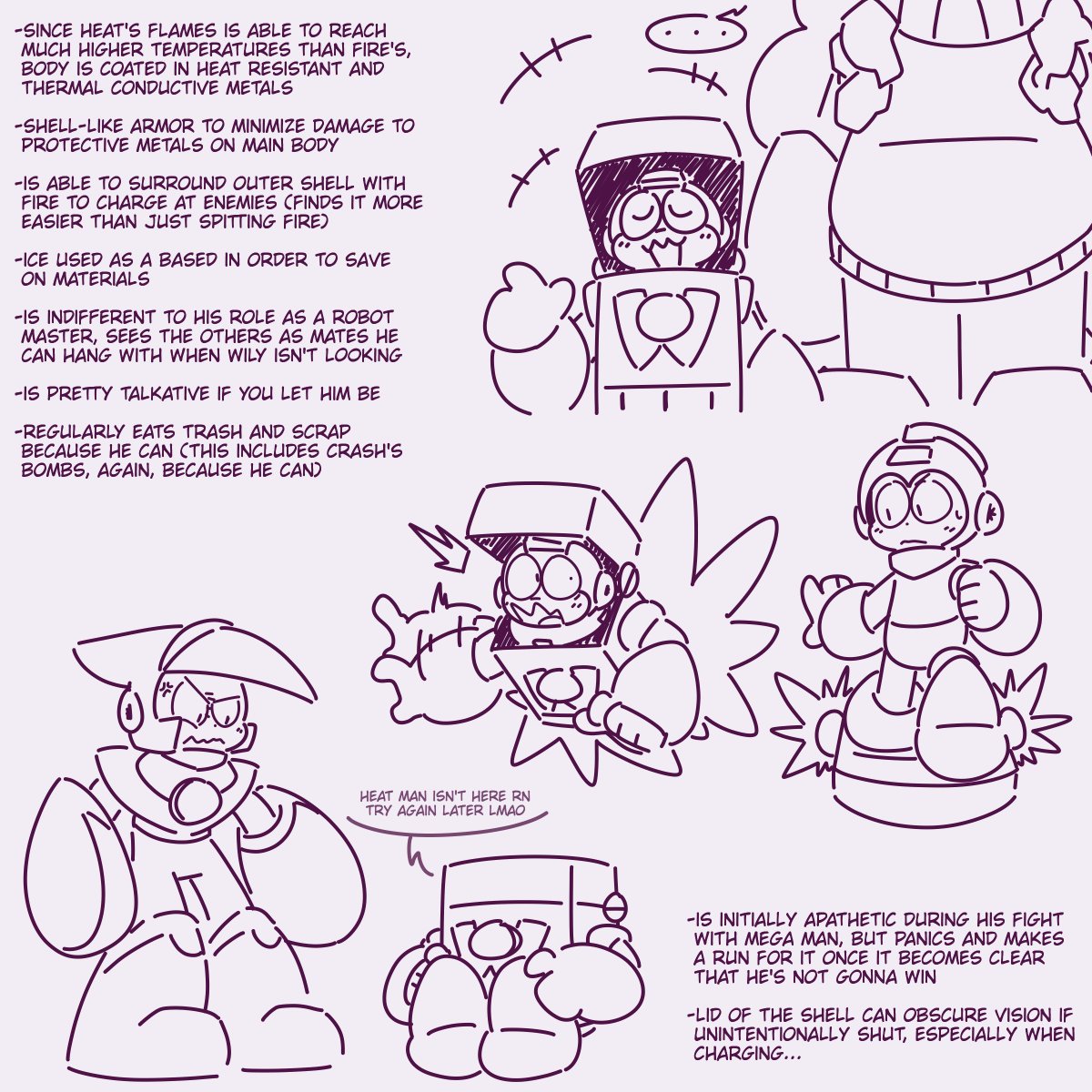ThatNerdyRobo's tweet image. Heat's here. I had a lot of fun drawing out scenes for this one