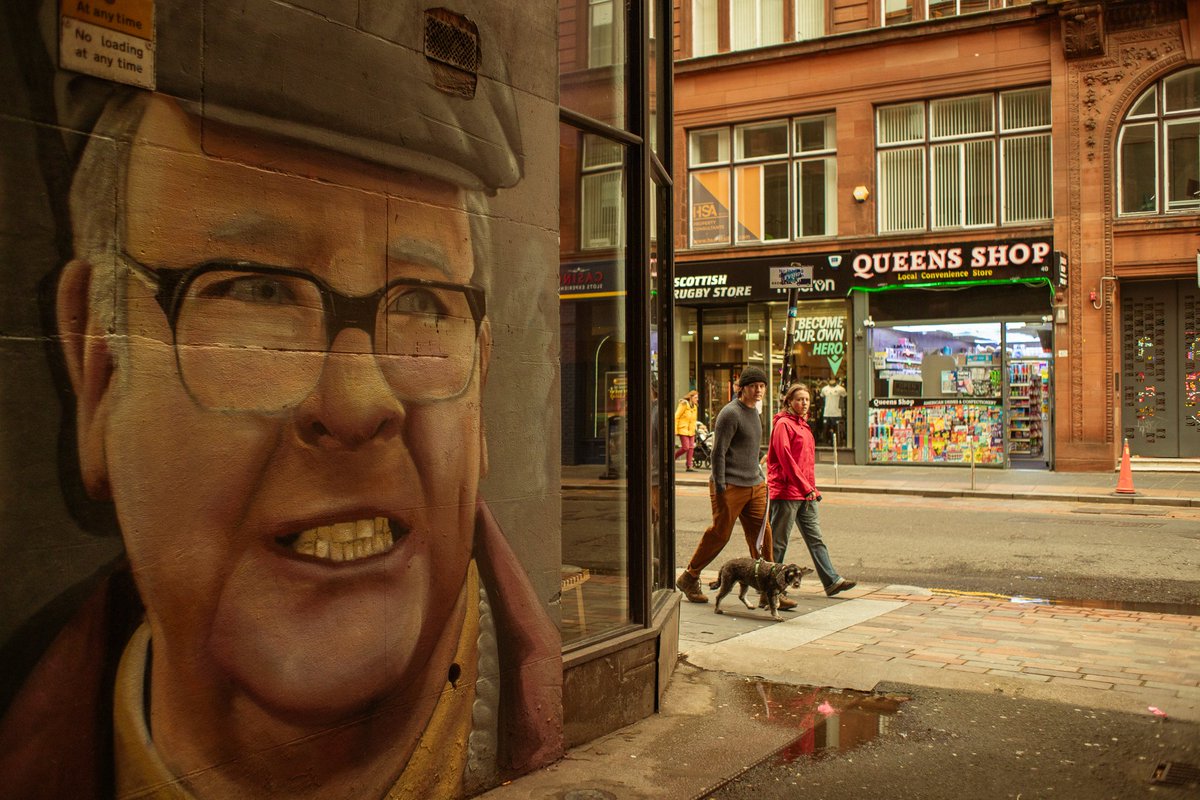 ZenoWatson's tweet image. Side streets and alleyways in Glasgow