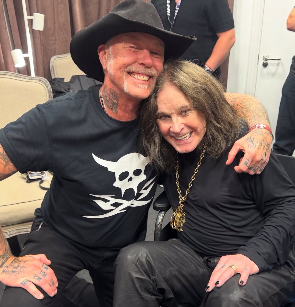 TheMetalliHat's tweet image. #BackToTheBeginning #Metallica #BlackSabbath
