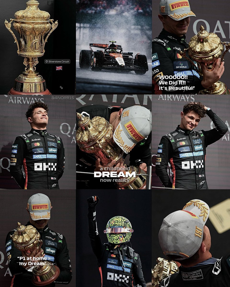 4NORR1S's tweet image. Silverstone 25 🩶 a DREAM ₊˚⊹